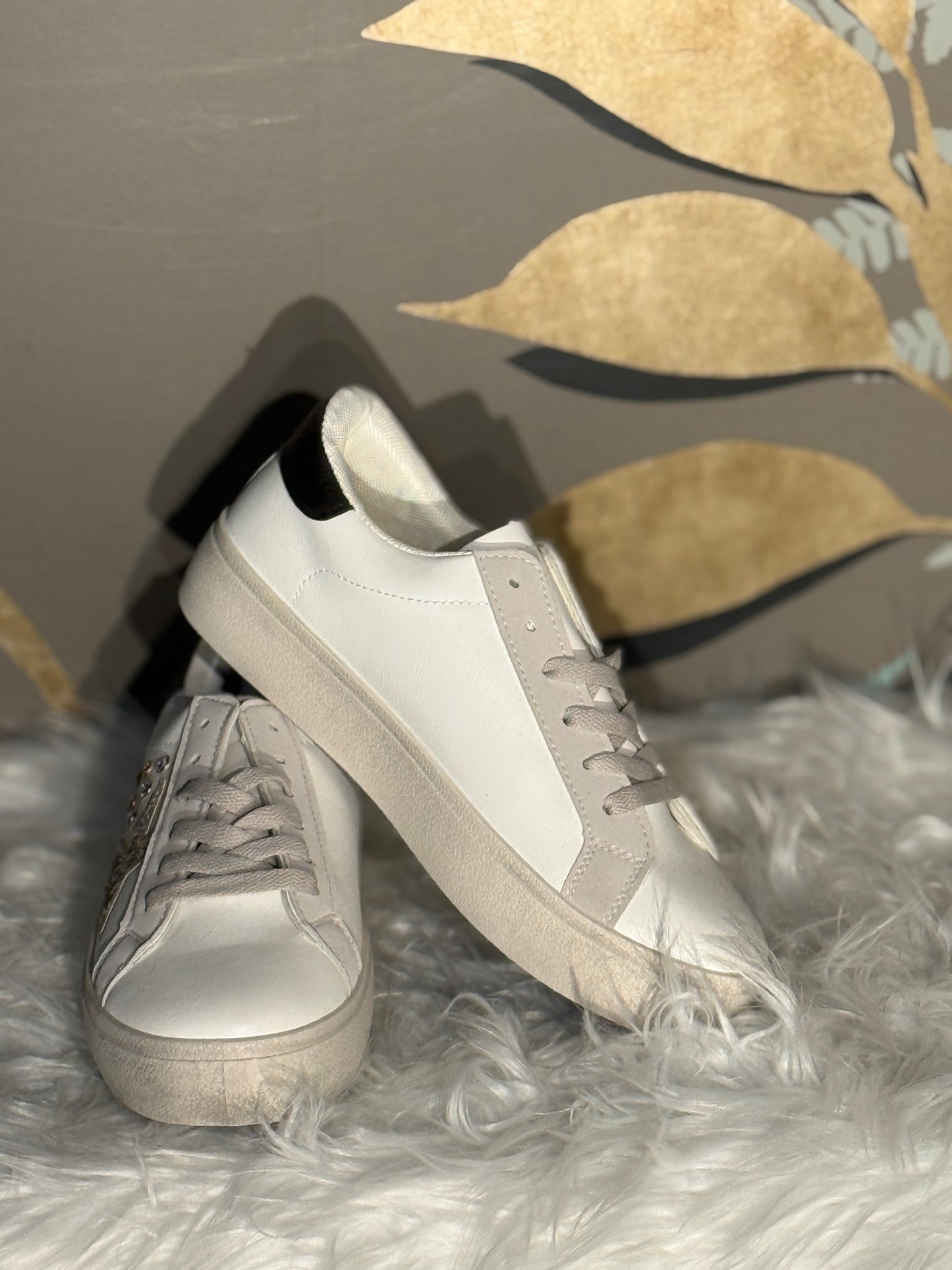 sneakers stella oro bianca