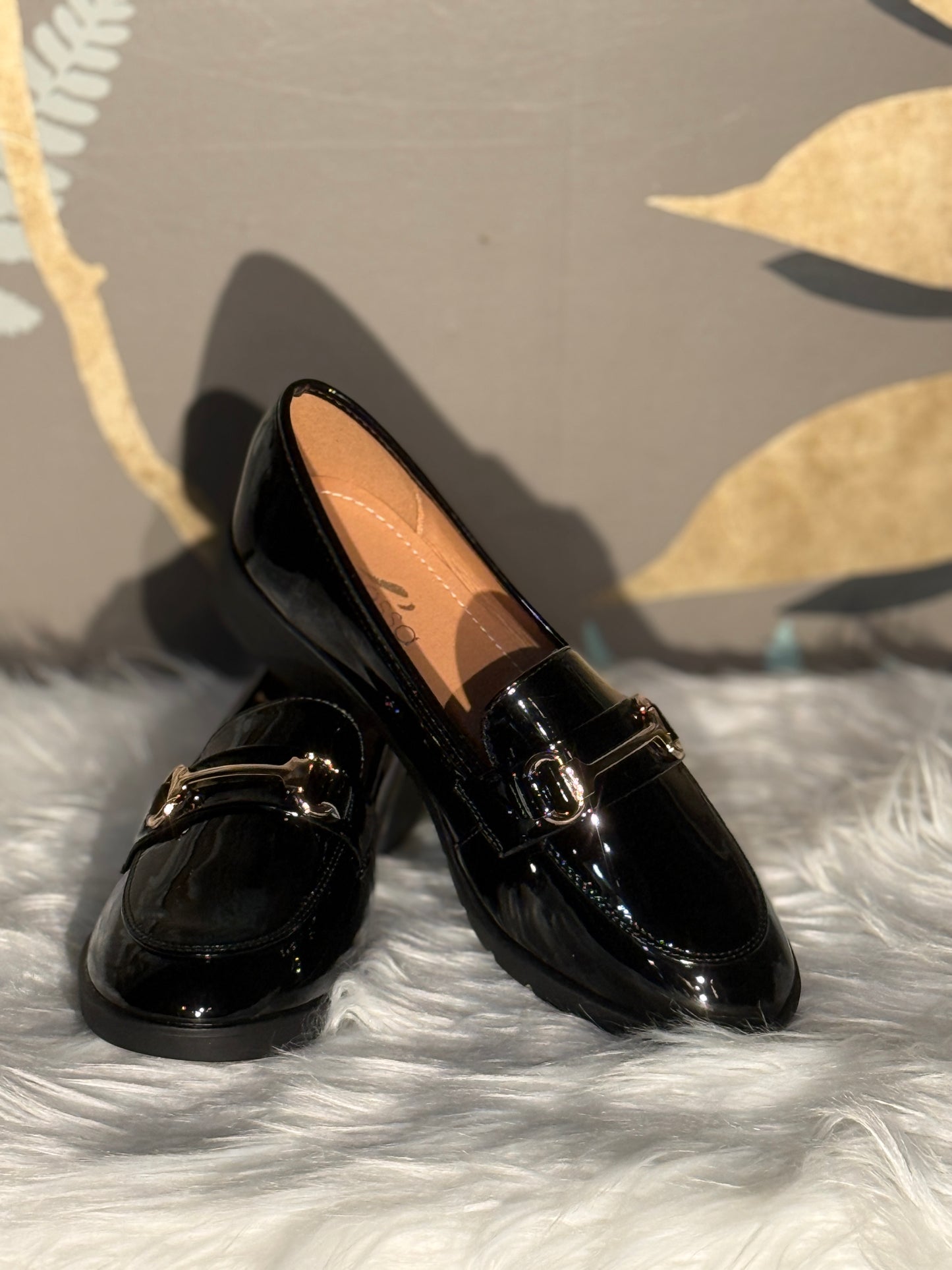 Mocassino vernice black
