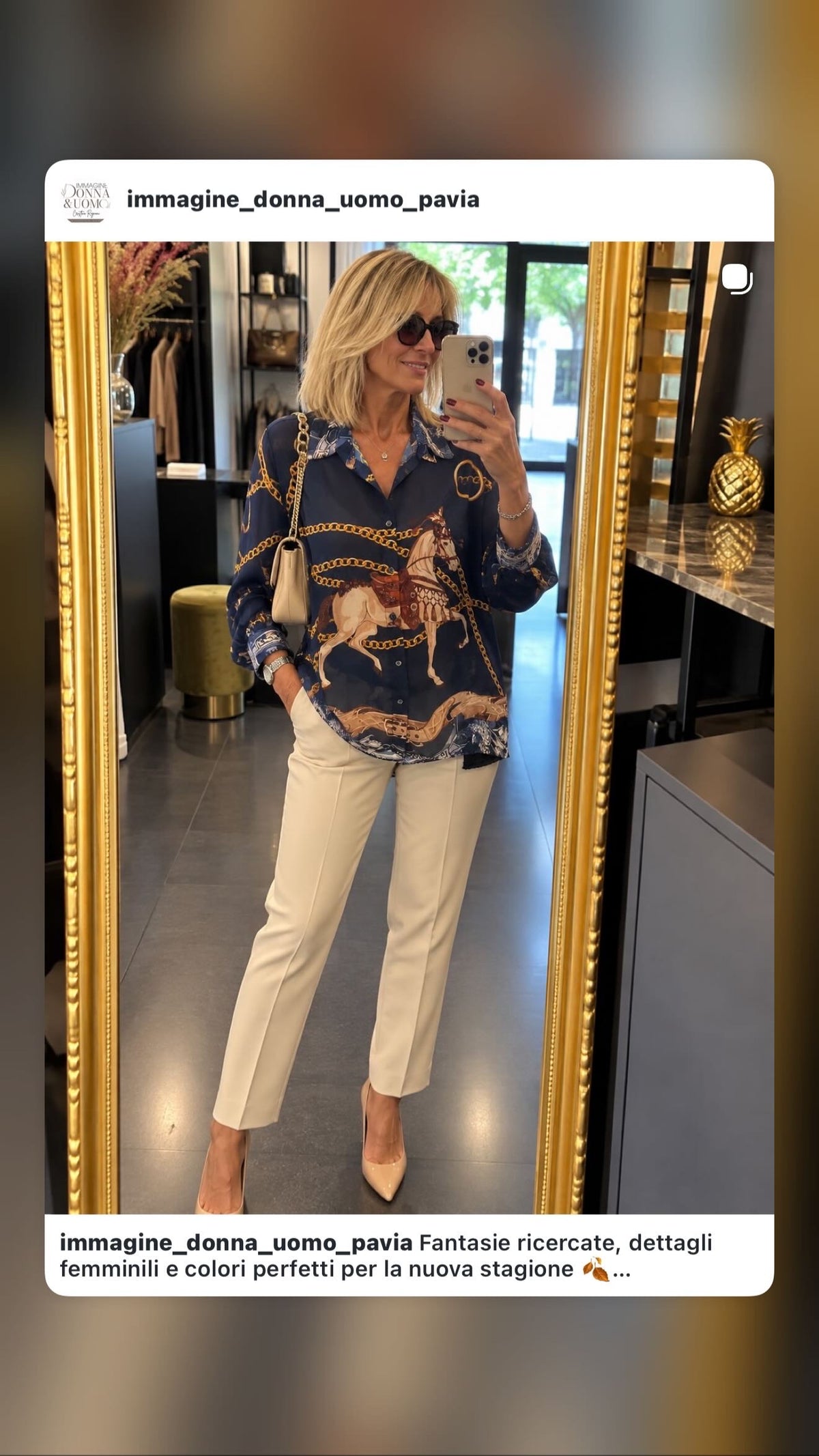 Camicia cavalli