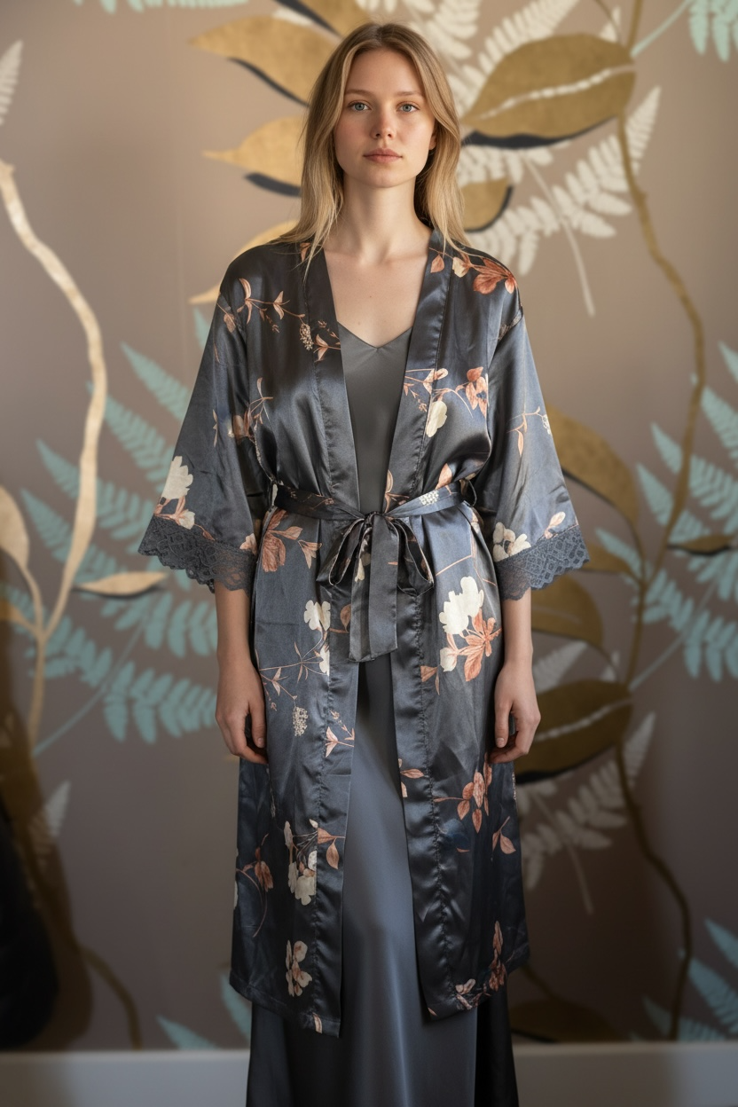 Completo vestaglia e camicia