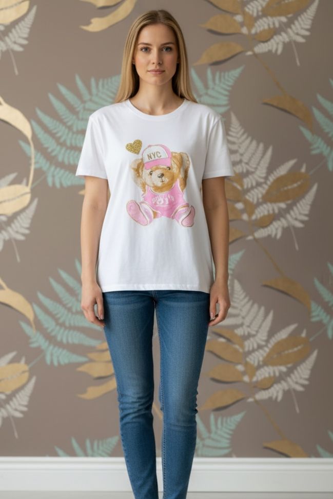 T-shirt orsetto NYC