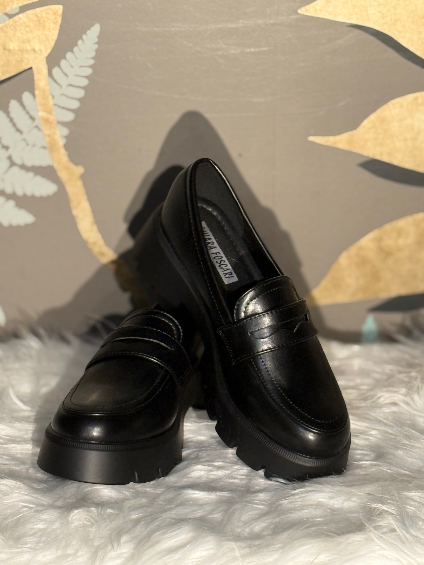 Mocassino classico con para
