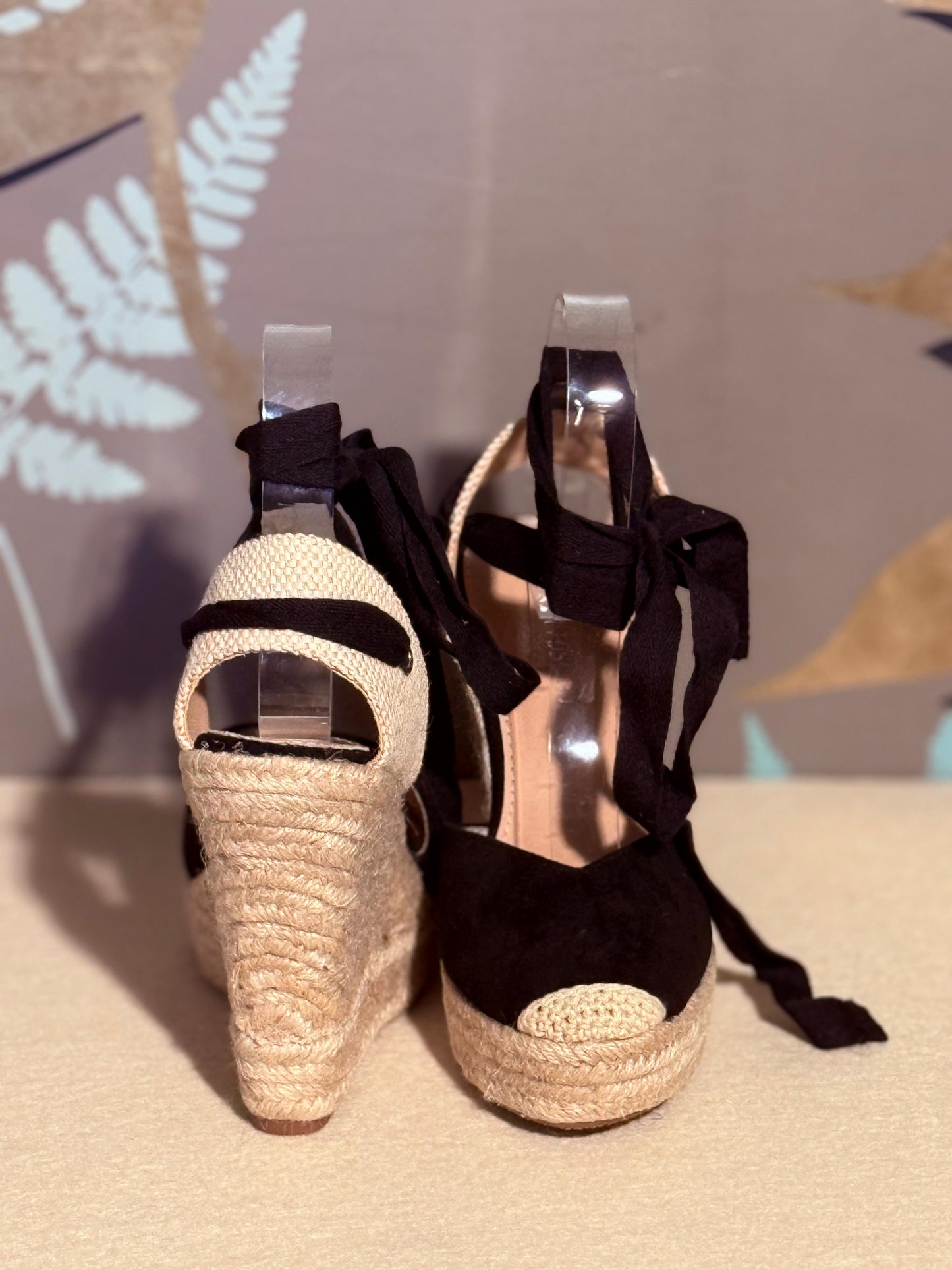 Espadrillas tacco alto