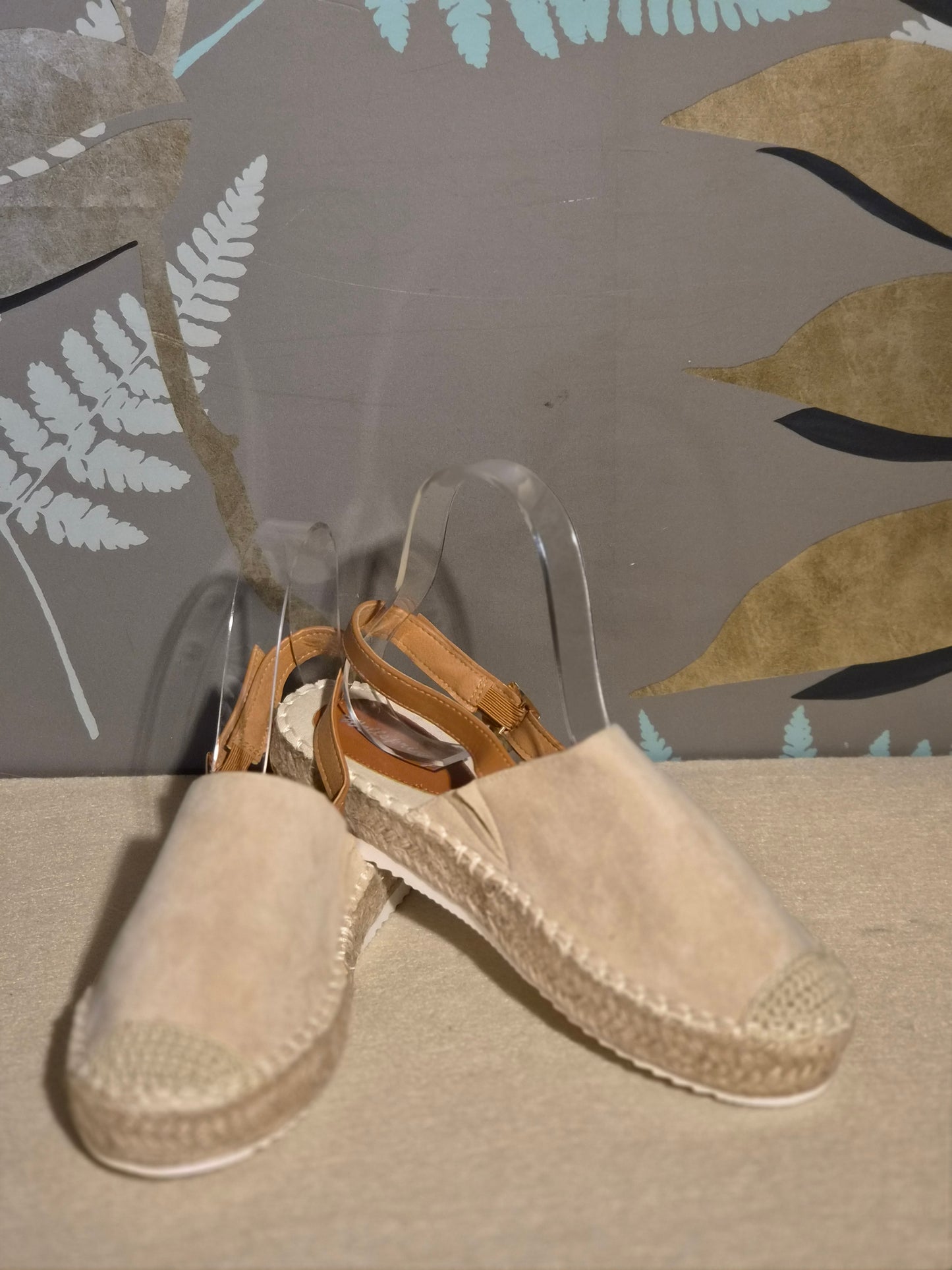 Espadrillas bassa camoscio
