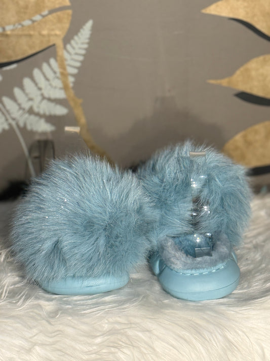Ciabatte Grinch azzurro