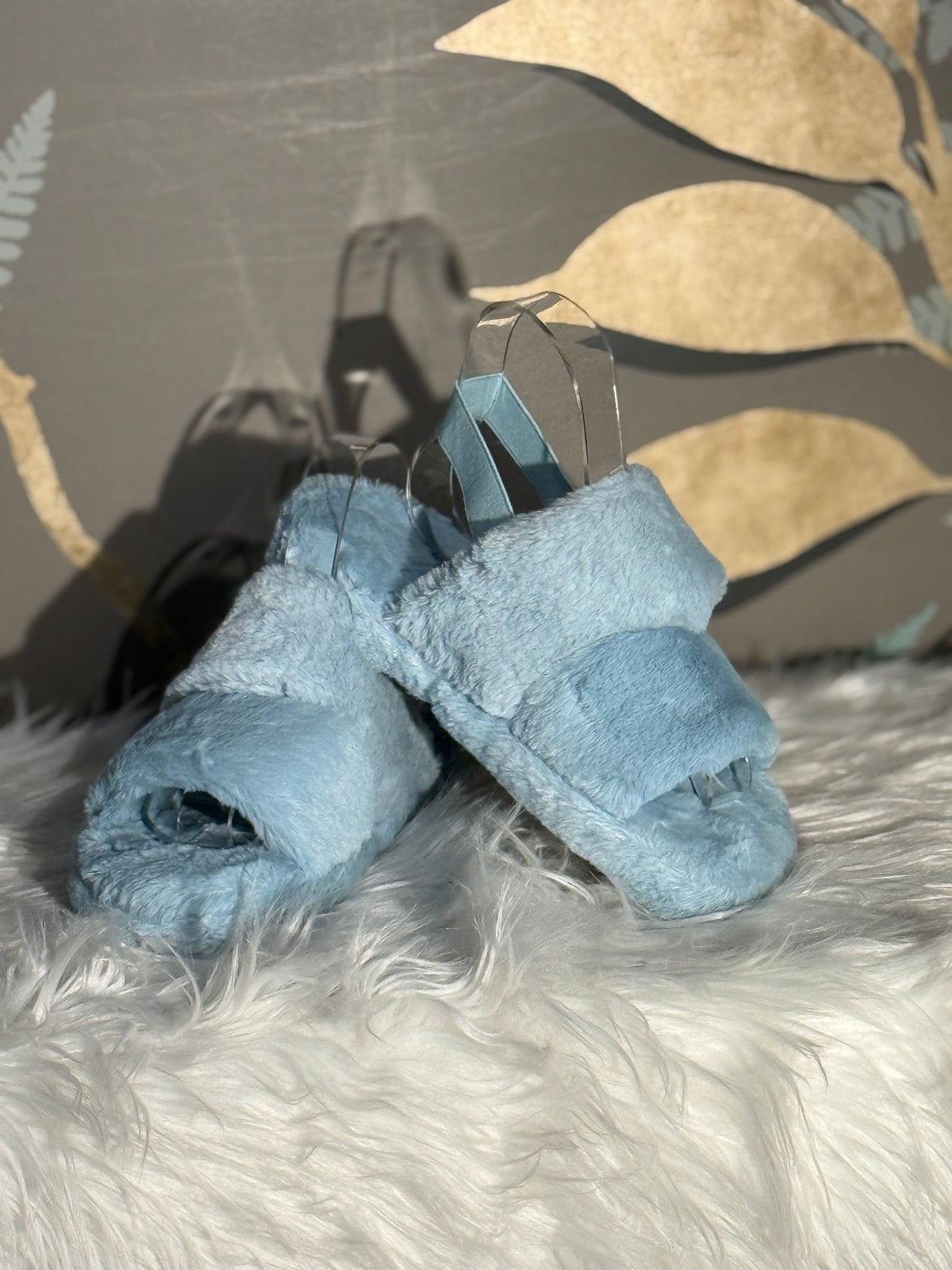 Ciabatta Mod. Ugg azzurro