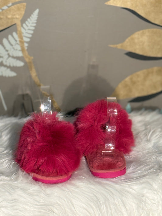 Ciabatta pelo classic fucsia