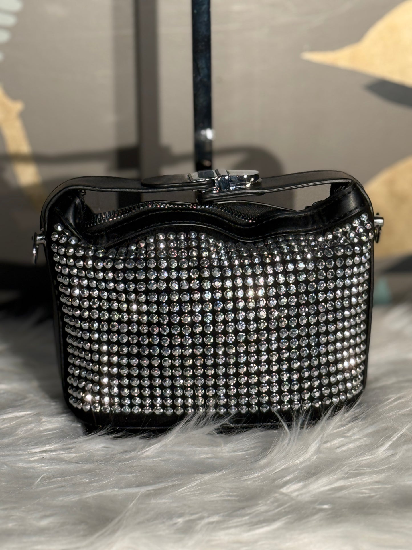 Borsa da sera brillantini