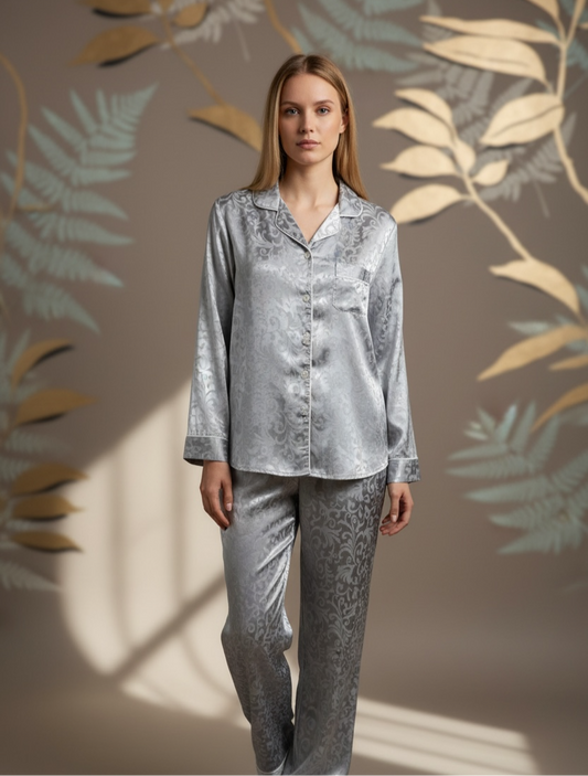 Pigiama gigli silver