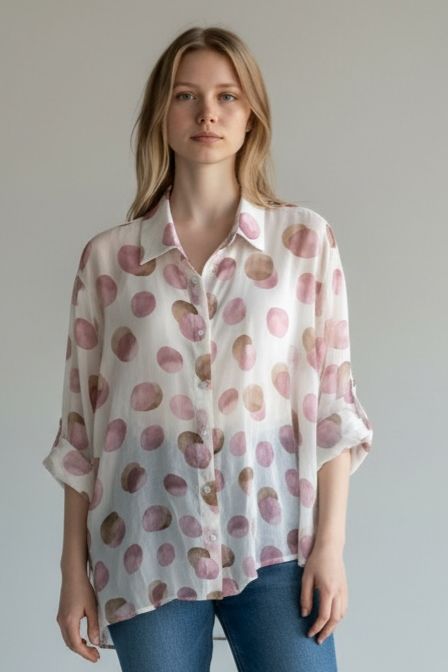 Camicia petali