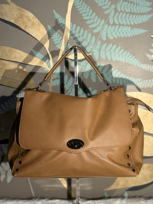 Borsa ecopelle beige