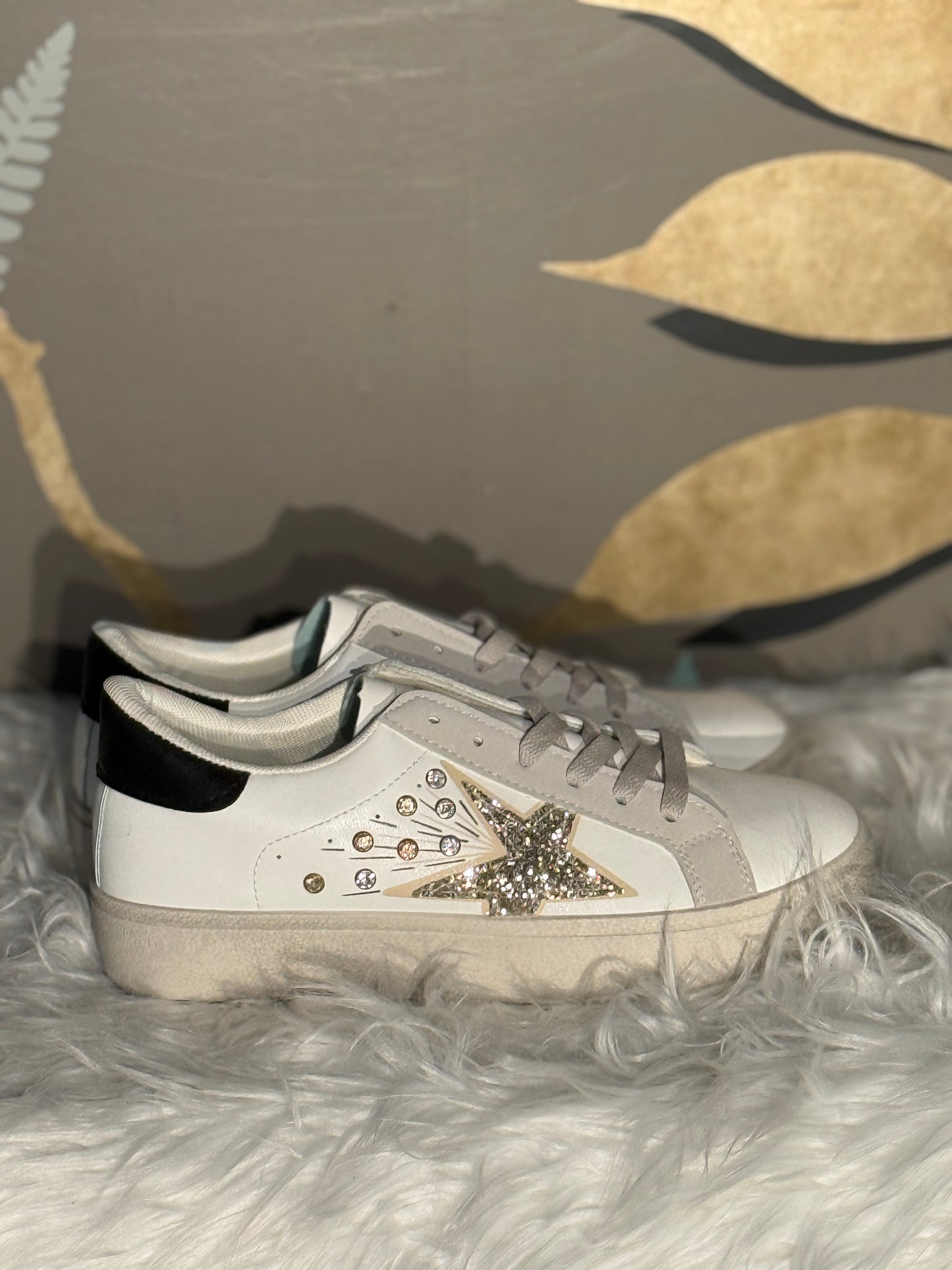 sneakers stella oro bianca