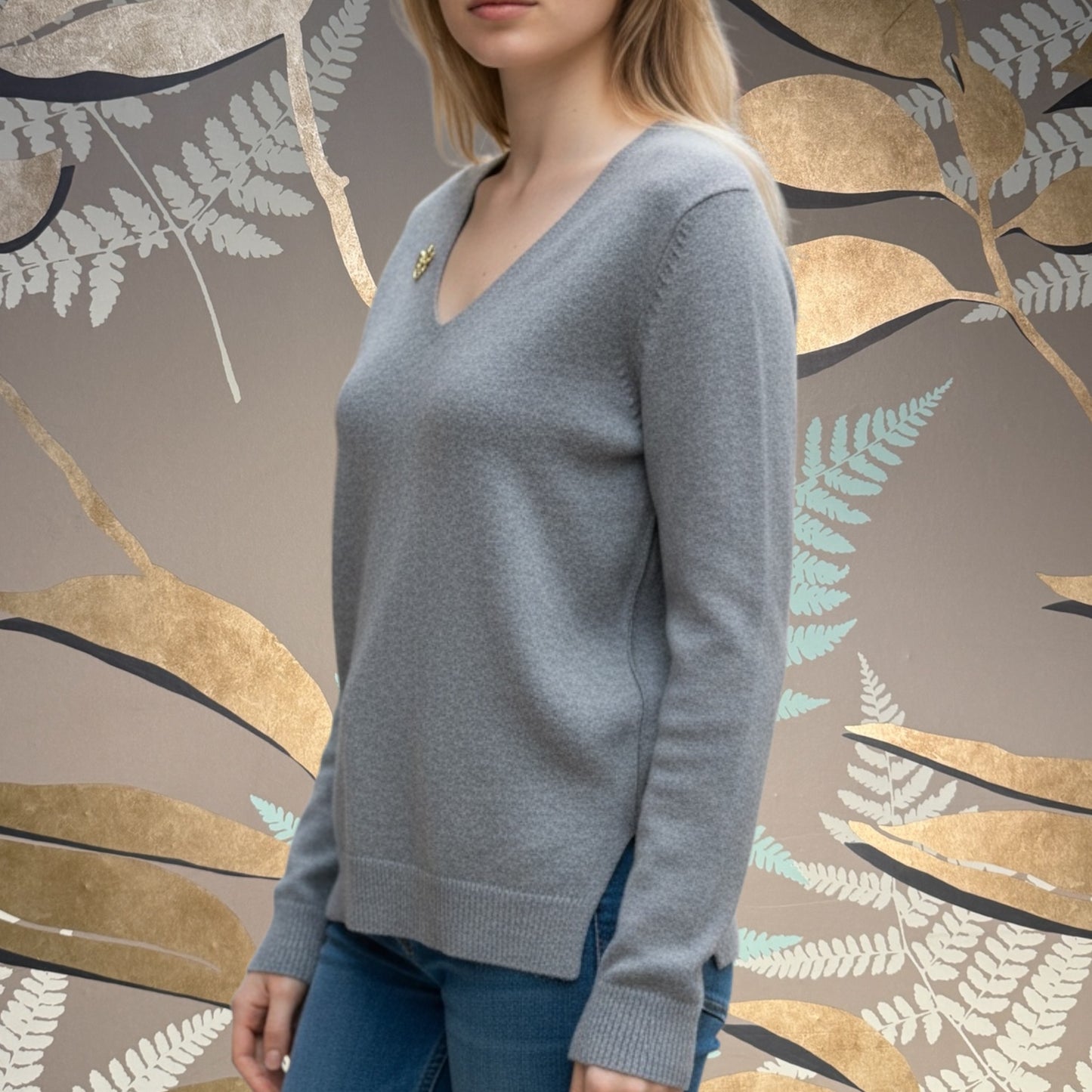 Maglione scollo a V