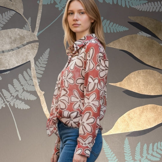 Camicia fiorelloni