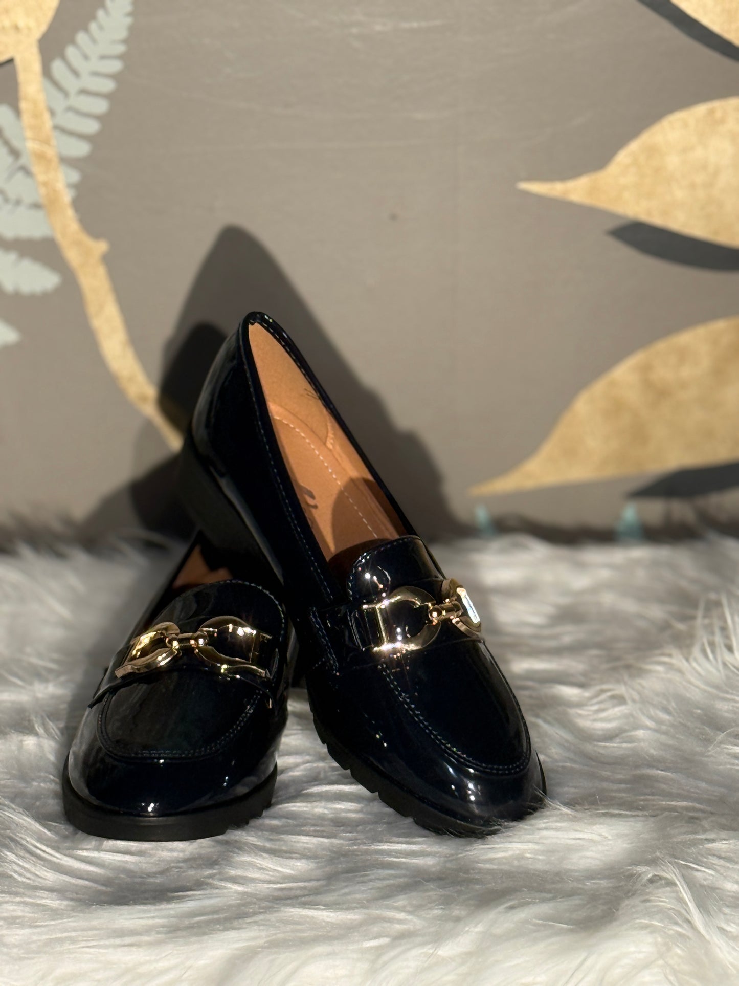 Mocassino vernice