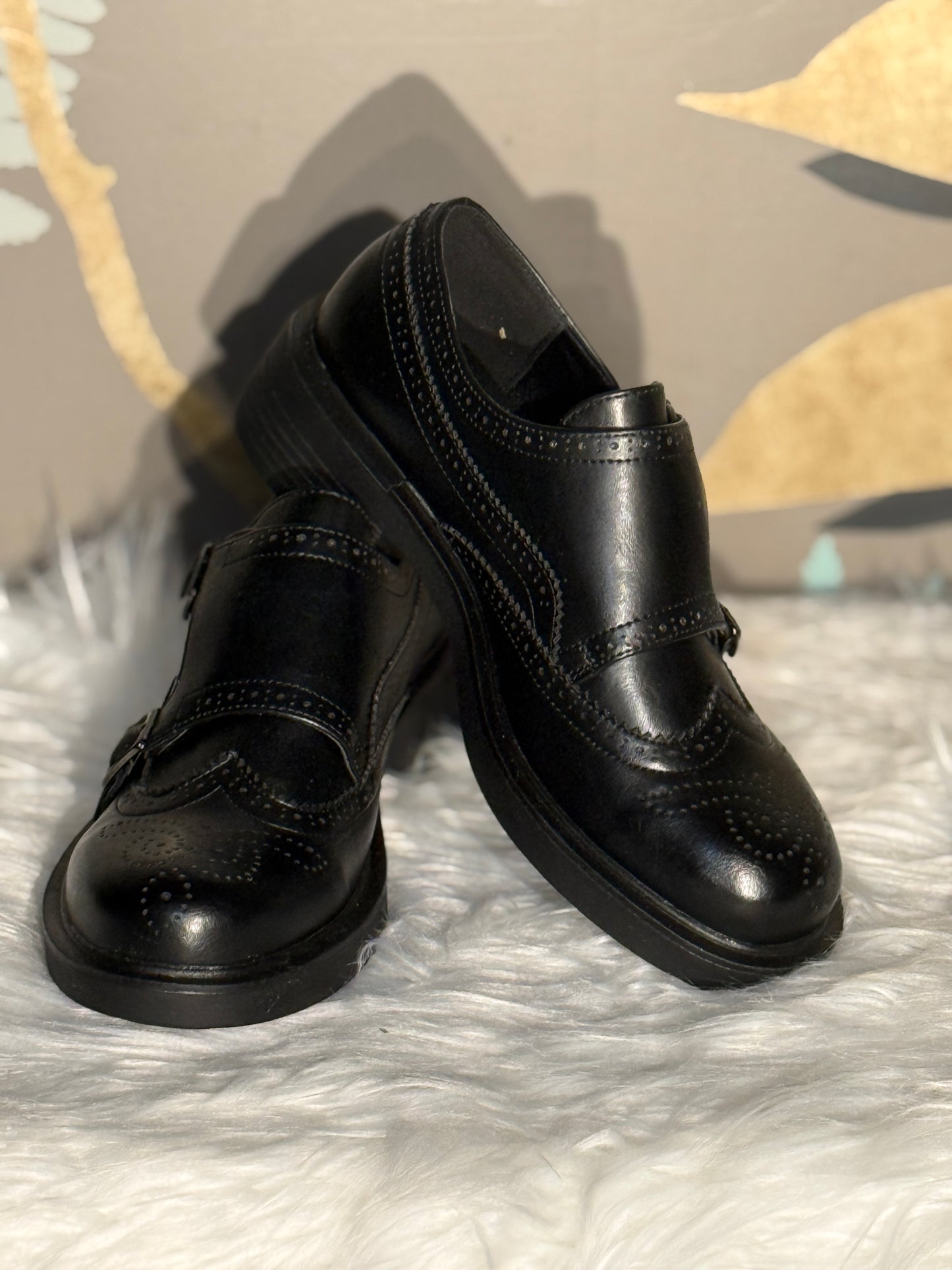 Mocassino con cinturini