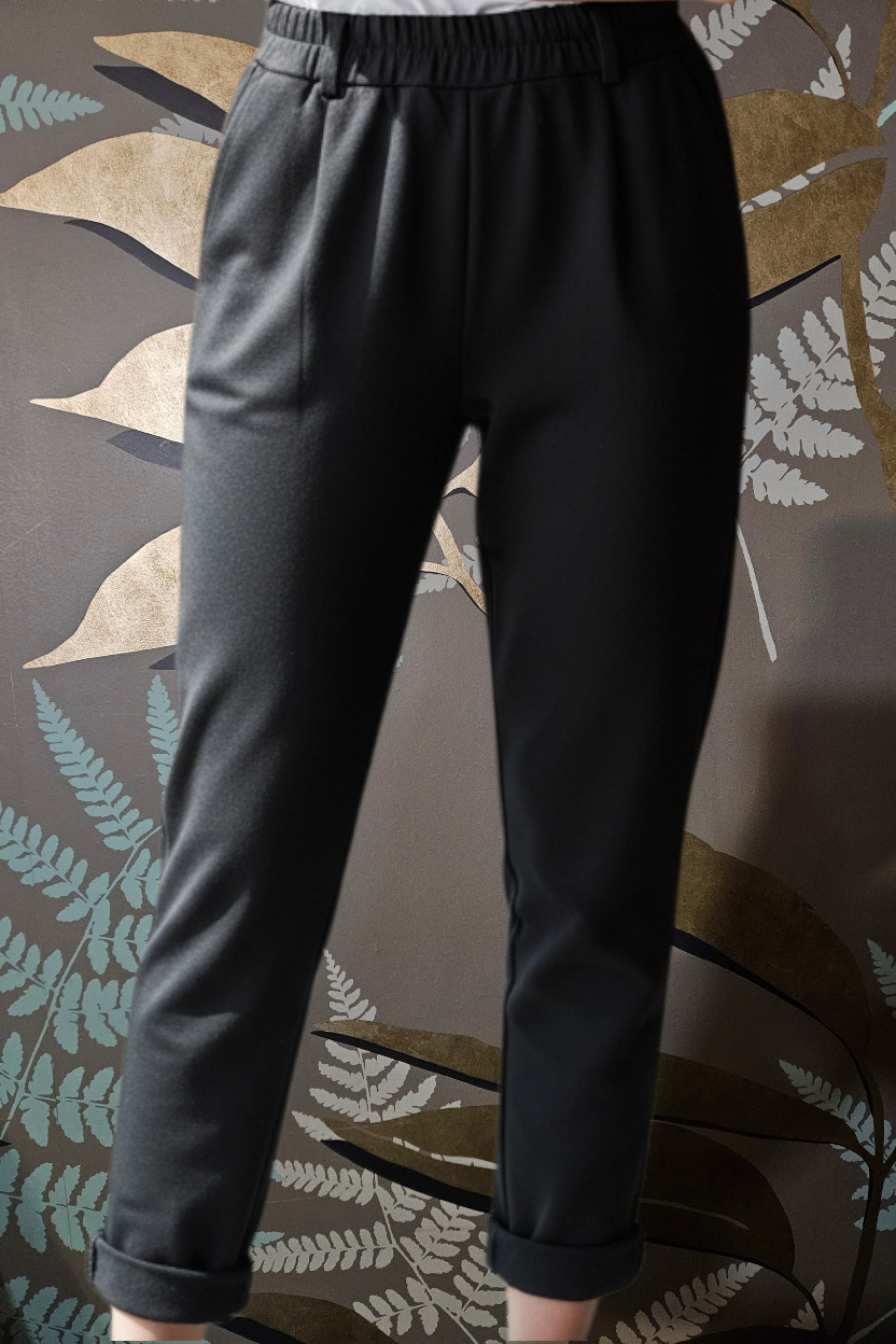 Pantalone skinny in felpa