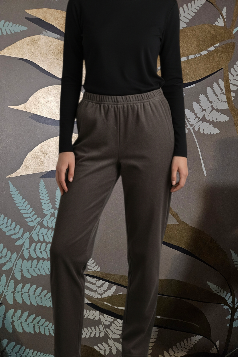 Pantalone skinny velluto